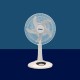 SMART SEH-RS86 16” Rechargeable AC/DC Table Fan with LED Charging Fan